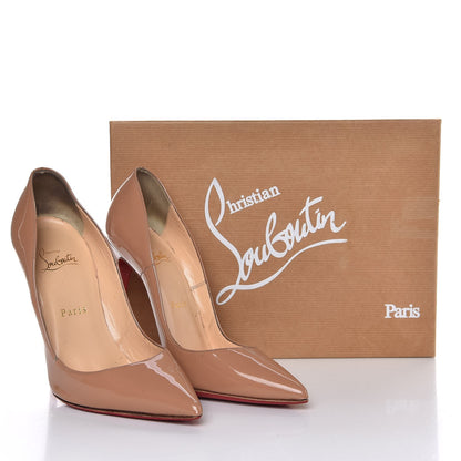Christian Louboutin Patent So Kate 120 Pumps 38 Nude 12 of 12