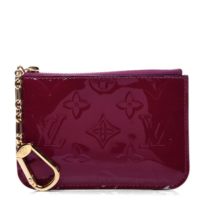 Louis Vuitton Vernis Key Pouch Magenta 1 of 9