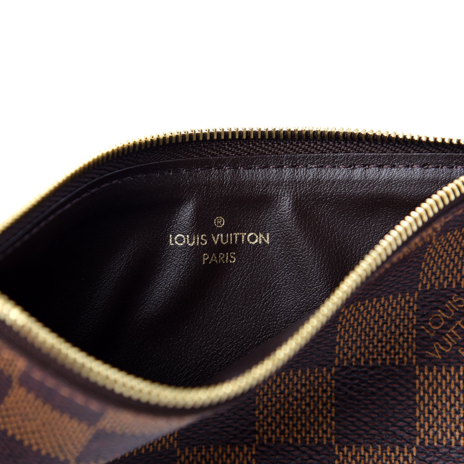 Louis Vuitton Damier Ebene Josephine Wallet Zippered Insert 5 of 9