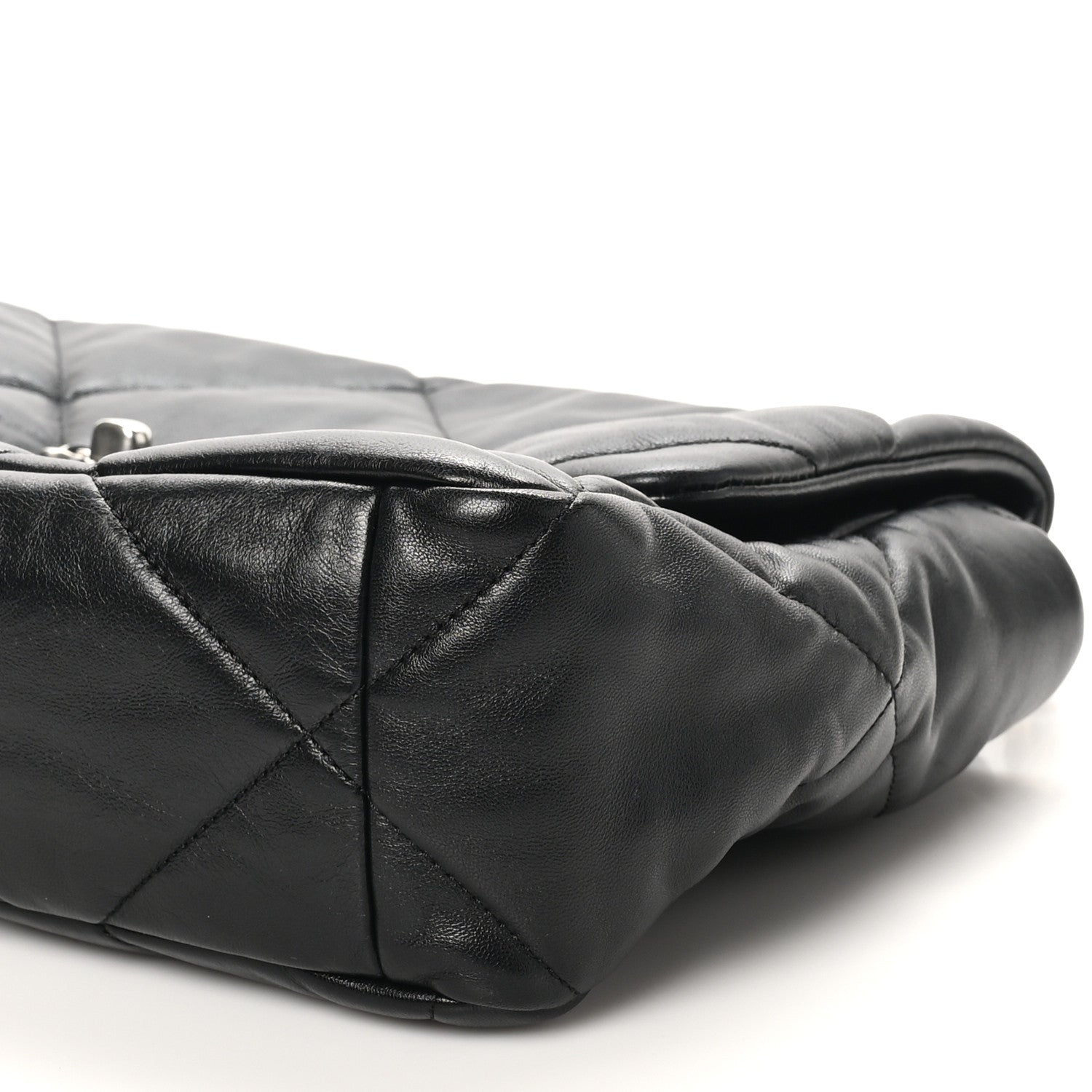 Chanel Lambskin Quilted Large Chanel 19 Flap Black 10 of 10