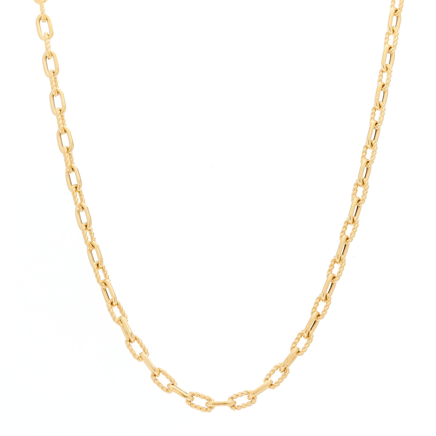 David Yurman 18K Rose Gold 3mm Madison Chain Necklace 1 of 7