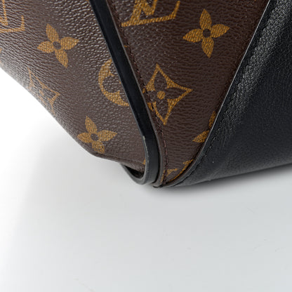 Louis Vuitton Calfskin Monogram Kimono Tote Black 23 of 25