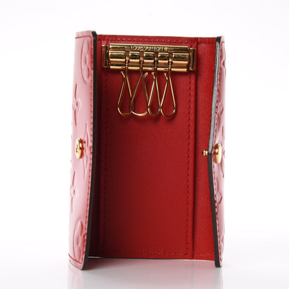 Louis Vuitton Vernis Multicles 4 Key Holder Cherry 6 of 9