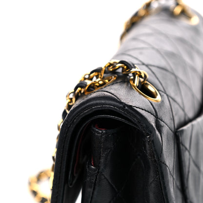Chanel Lambskin Quilted Small Double Flap Black 16 of 18