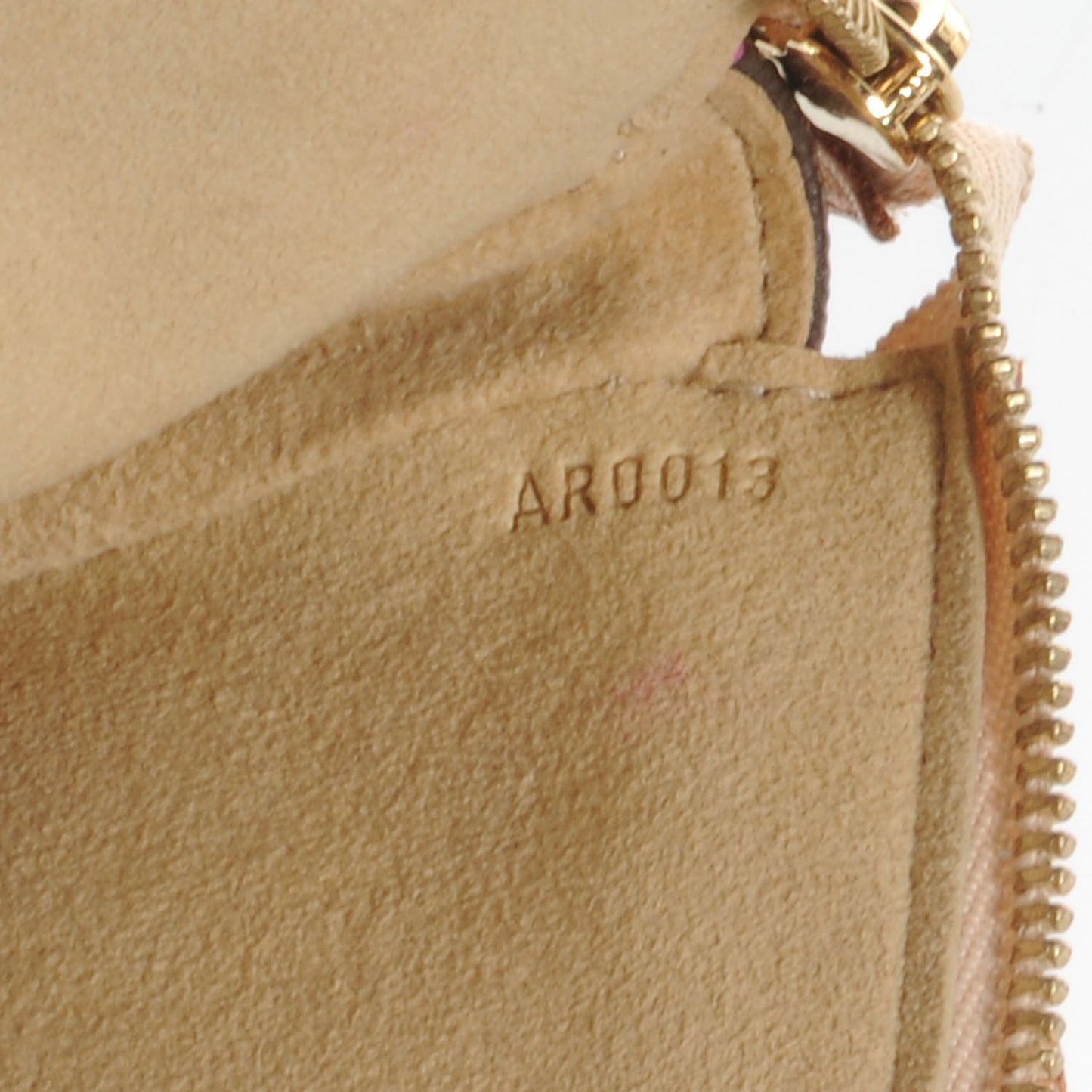 Monogram Cherry Blossom Pochette Accessories Brown