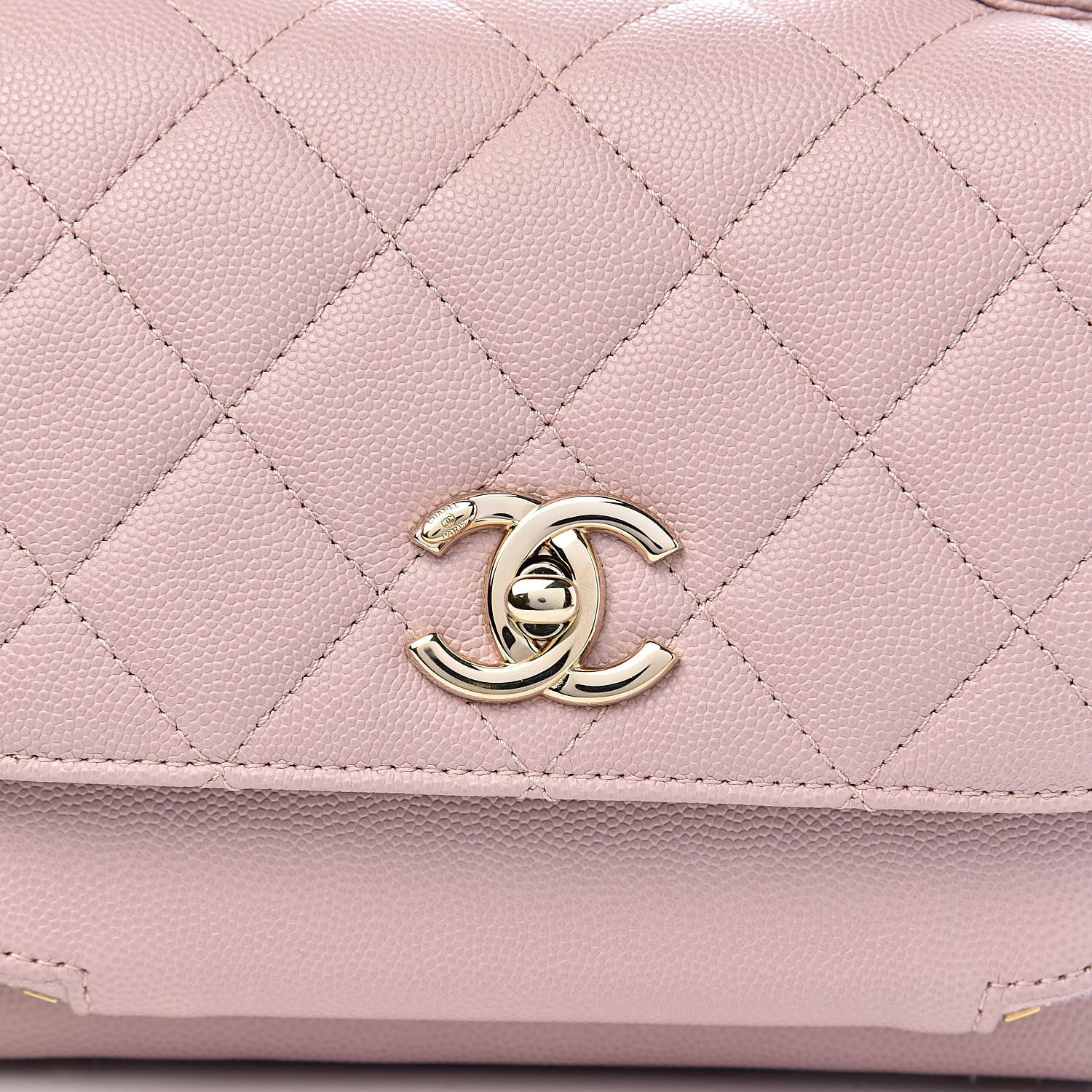 Chanel Caviar Quilted Mini Business Affinity Flap Light Pink 10 of 11