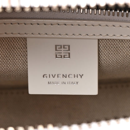 Givenchy Patent Calfskin Perforated Mini 4G Antigona Ivory 6 of 13