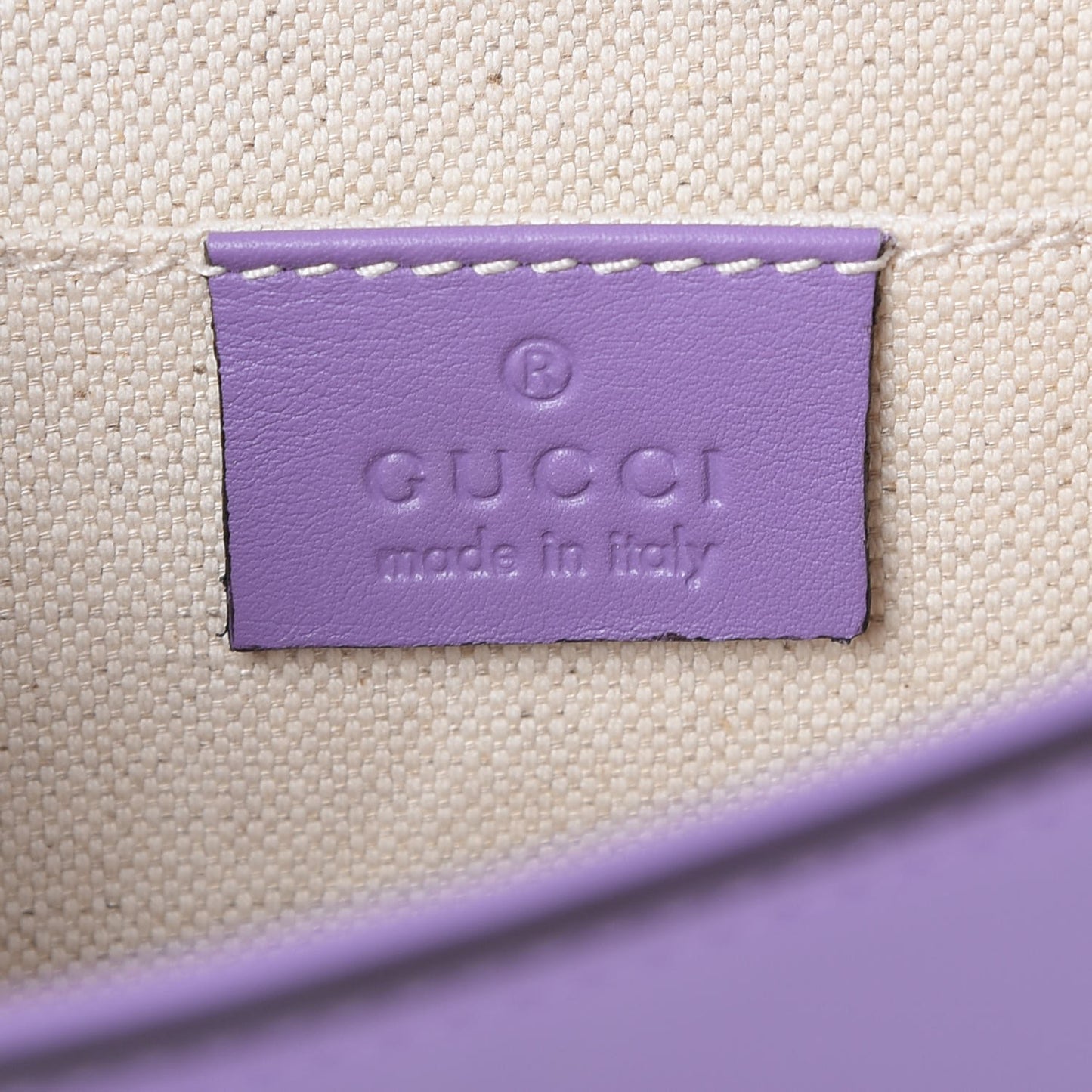 Calfskin Peony Medium Chain Shoulder Bag Purple