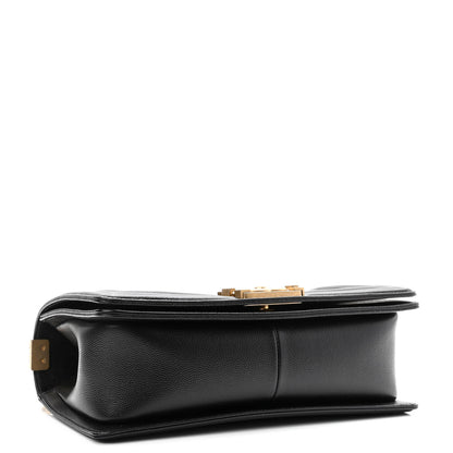 Chanel Caviar Quilted Medium Boy Flap Black 4 of 11