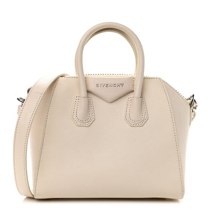 Givenchy Sugar Goatskin Mini Antigona White 1 of 12