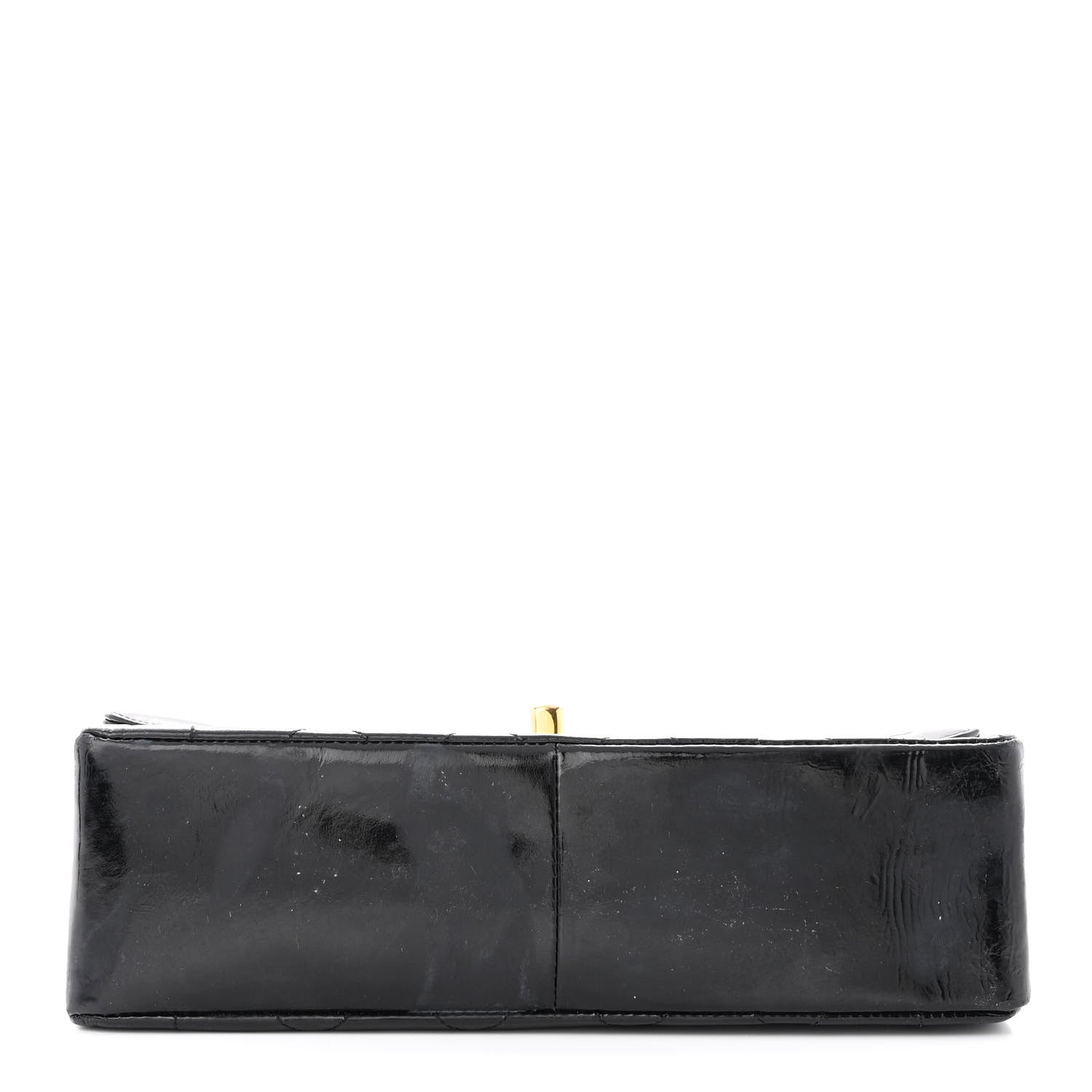 Chanel Patent Quilted Small Single Flap Black 12 of 13