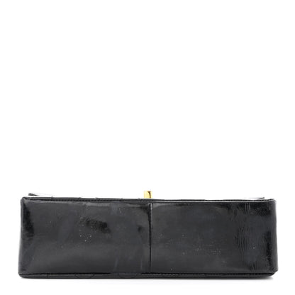 Chanel Patent Quilted Small Single Flap Black 12 of 13