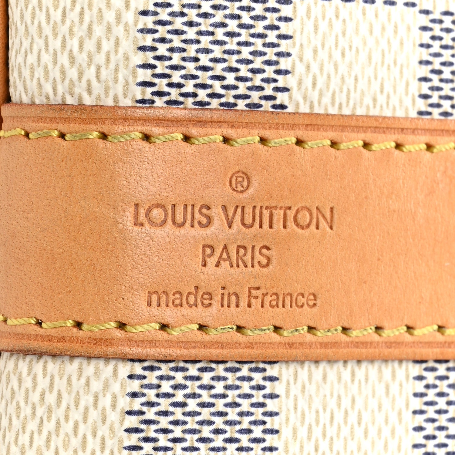 Louis Vuitton Damier Azur Keepall Bandouliere 45 6 of 22