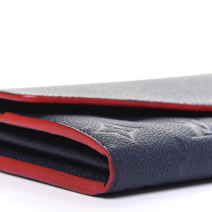 Louis Vuitton Empreinte Sarah Wallet NM Marine Rouge 7 of 10