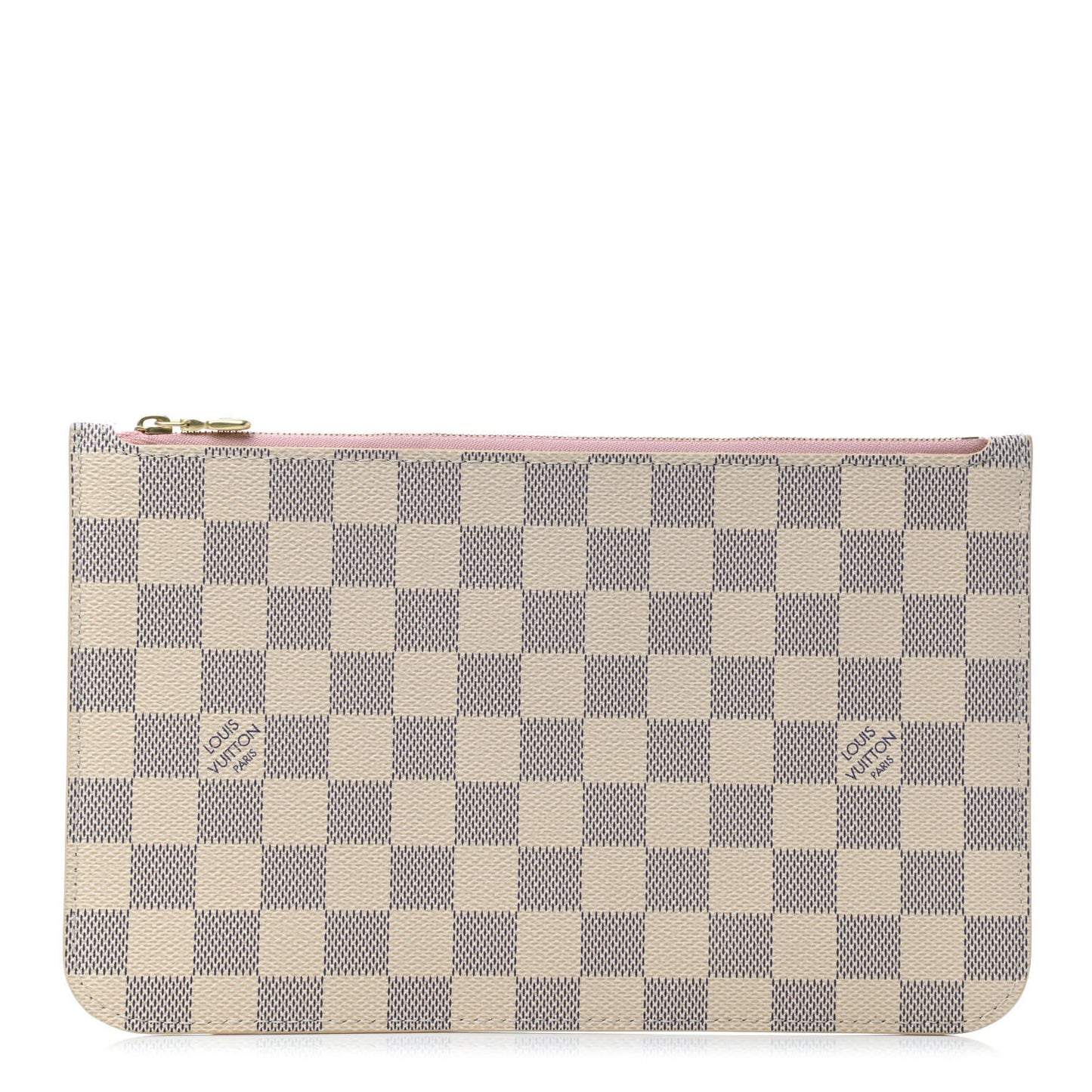 Damier Azur Neverfull MM GM Pochette Rose Ballerine