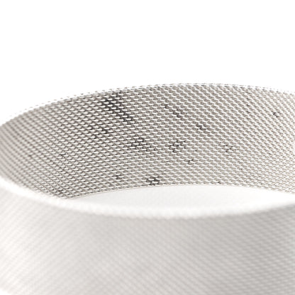 Tiffany Sterling Silver Wide Mesh Somerset Bangle Bracelet 5 of 7