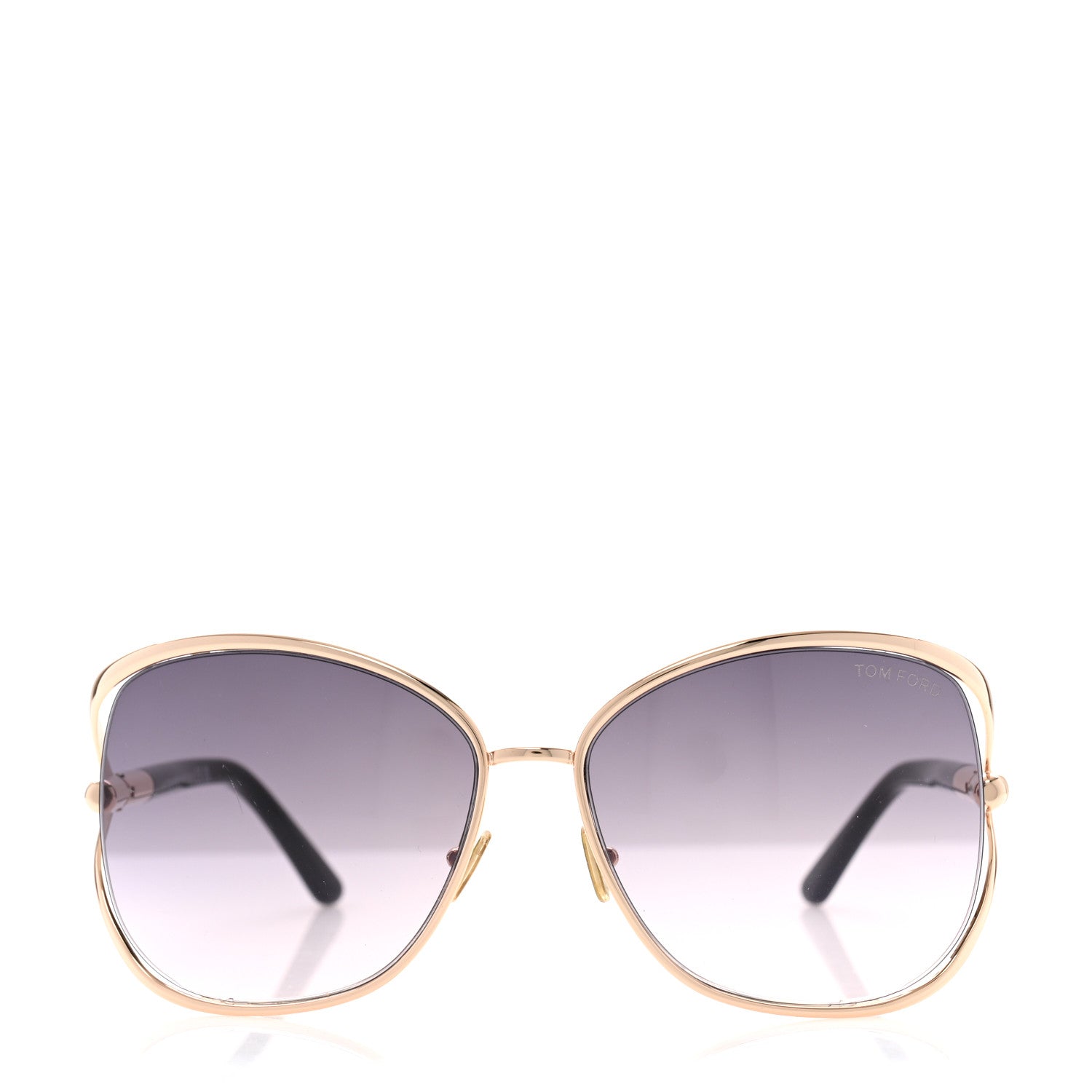 Tom Ford Metal Marta Sunglasses TF1091 Gold 2 of 8