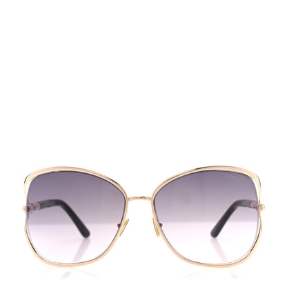 Tom Ford Metal Marta Sunglasses TF1091 Gold 2 of 8