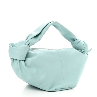 Bottega Veneta Nappa Mini Double Knot Bag Blue 3 of 11