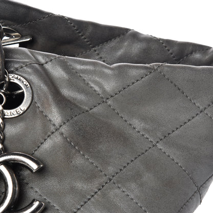 Chanel Iridescent Calfskin VIP Shopping Tote Grey 22 of 34