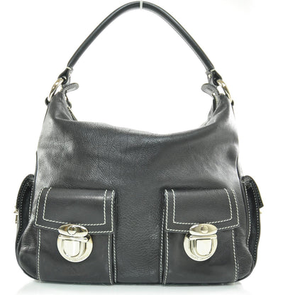 Marc Jacobs Leather Multipocket Hobo Black 1 of 10
