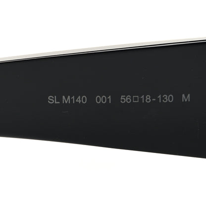 Saint Laurent Acetate Rectangle SL M140/F Sunglasses Black 7 of 8