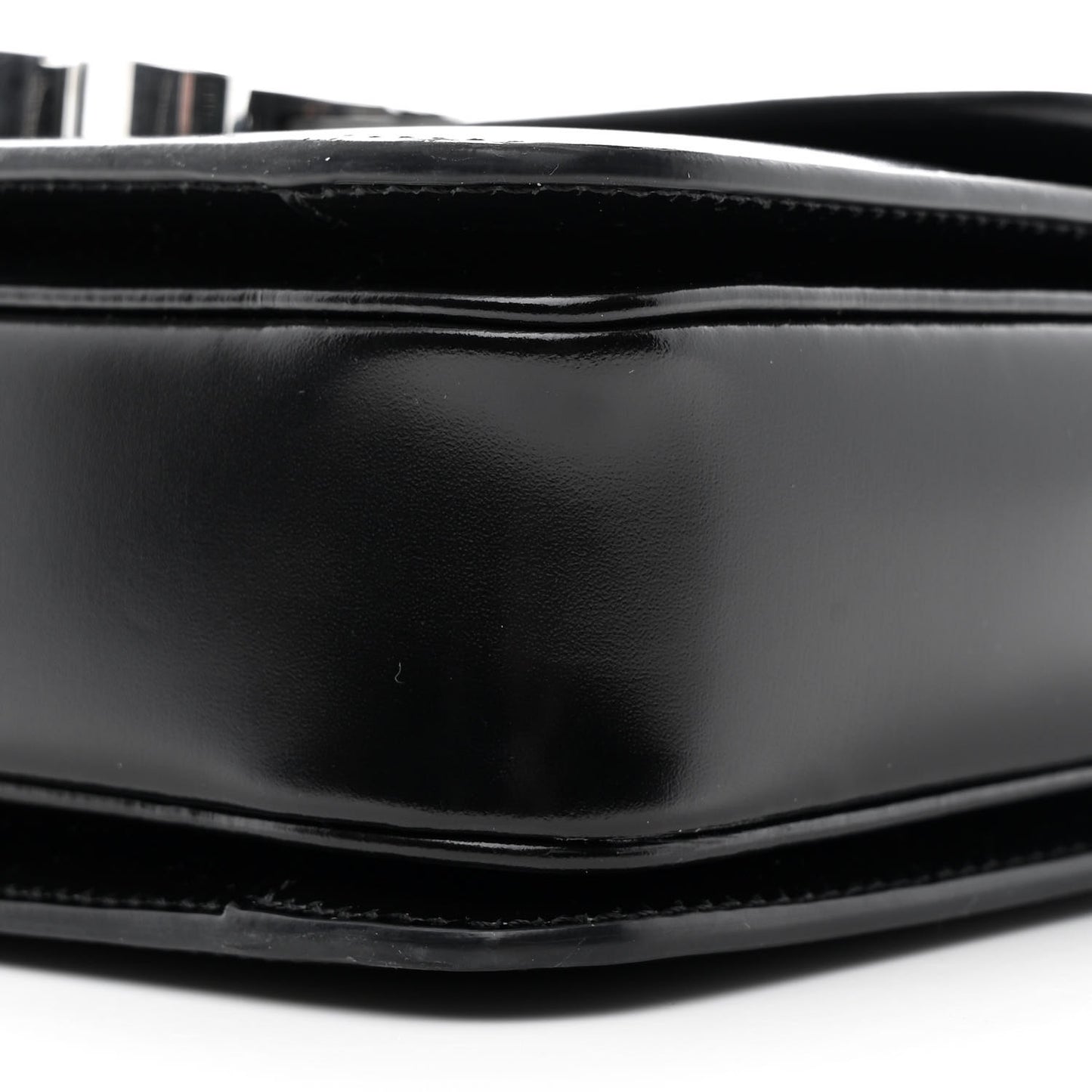 Shiny Calfskin Teen Triomphe Black