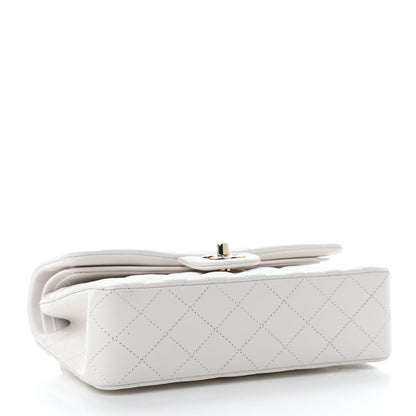 Chanel Caviar Quilted Small Double Flap White 4 of 10