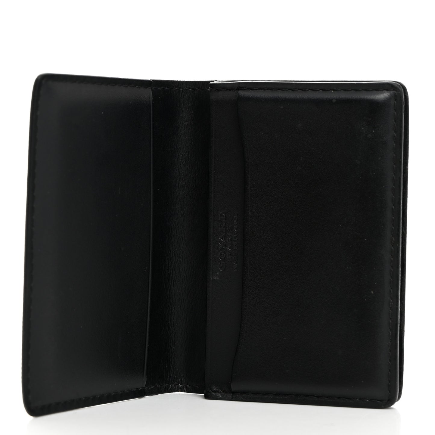 Goyardine Business Card Holder Black
