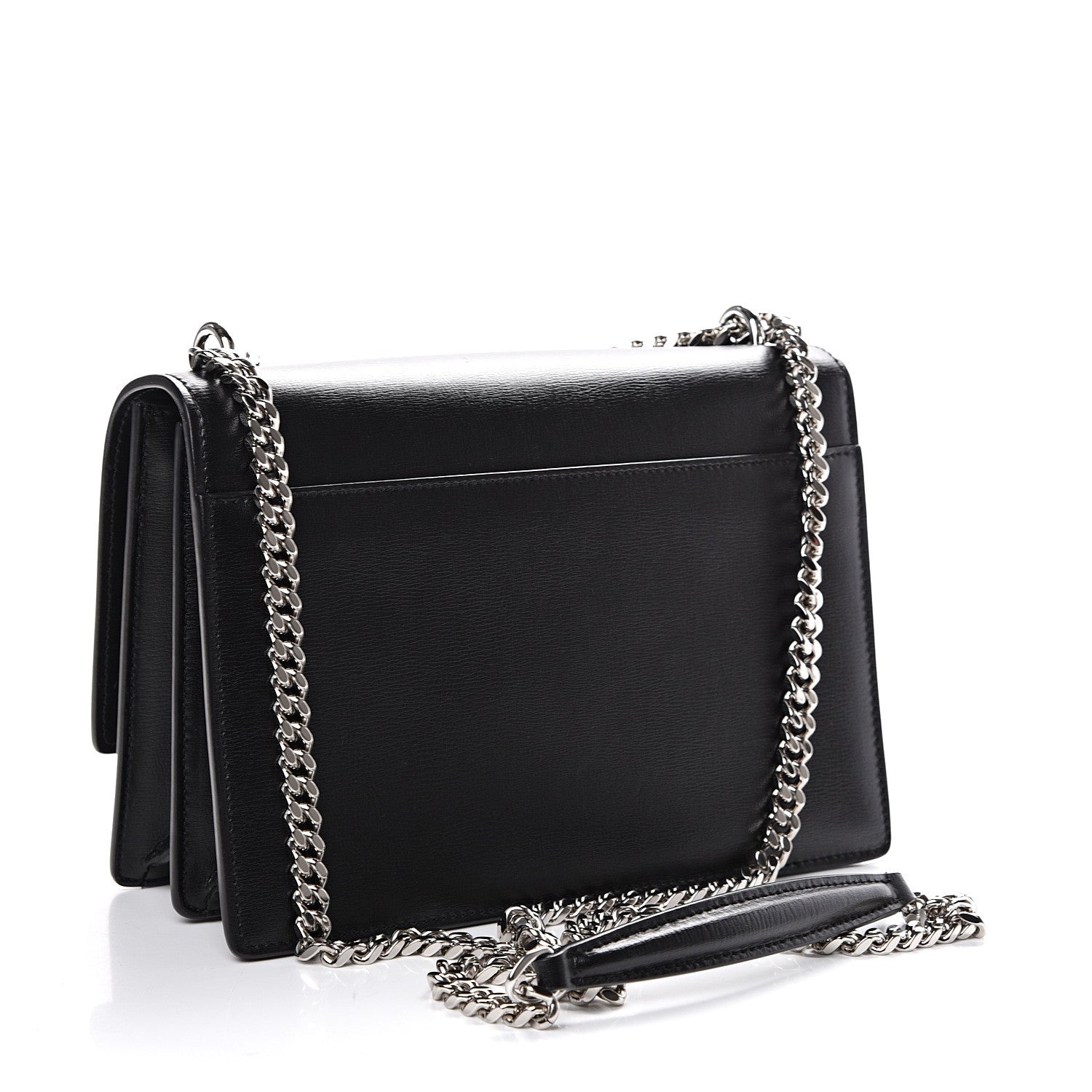 Saint Laurent Calfskin Medium Monogram Sunset Black 2 of 10