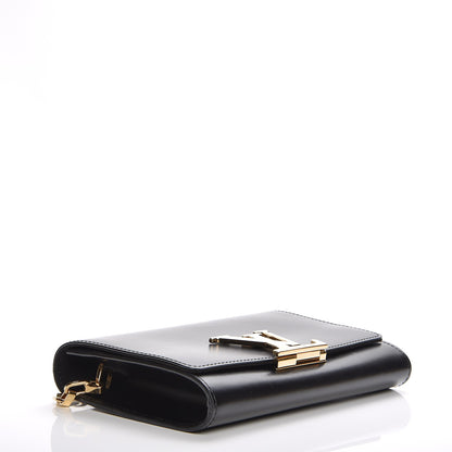 Louis Vuitton Calfskin Chain Louise GM Black 4 of 8
