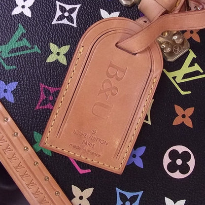 Louis Vuitton Monogram Multicolor Monogram Alzer 80 Black 10 of 12