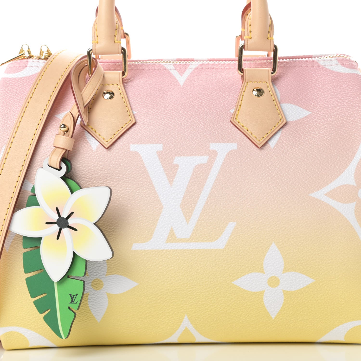 Louis Vuitton Monogram Giant By The Pool Speedy Bandouliere 25 Light Pink 8 of 11