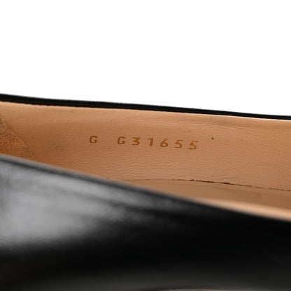Chanel Calfskin Cap Toe CC Pumps 39 Black 9 of 13