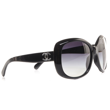 Chanel CC Logo Sunglasses 5183 Black 3 of 5