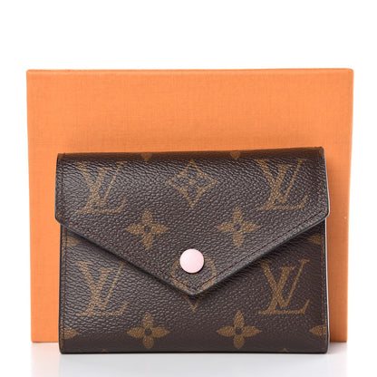 Louis Vuitton Monogram Victorine Wallet Rose Ballerine 9 of 9