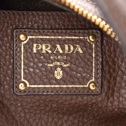 Prada Vitello Daino Hobo Cacao 6 of 11