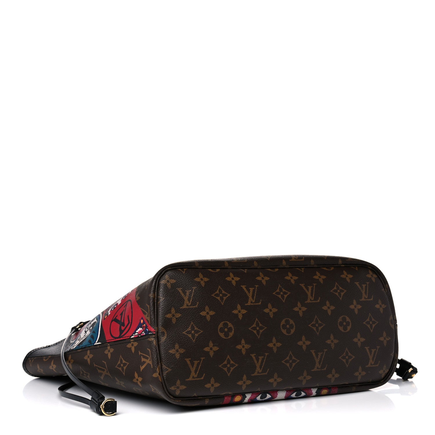 Louis Vuitton Monogram Kabuki Neverfull MM 5 of 14