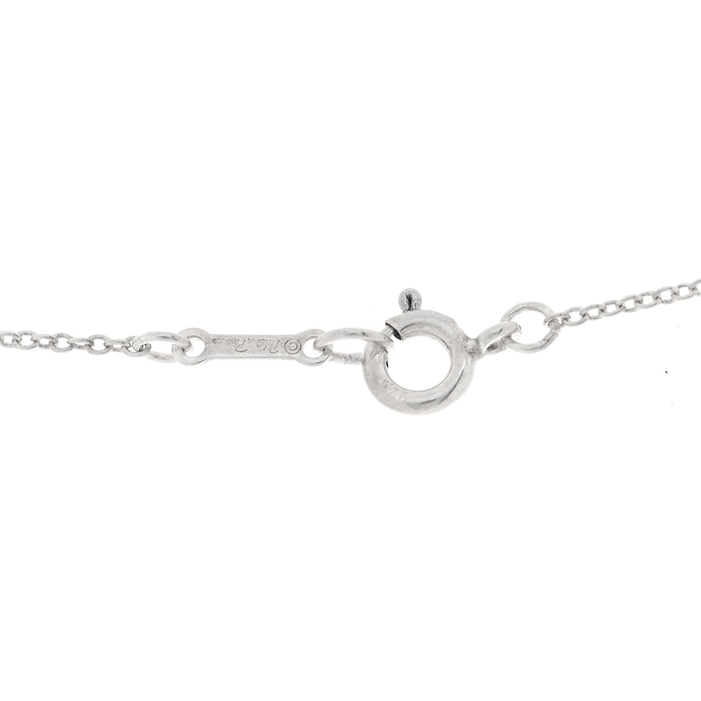 Sterling Silver Paloma Picasso Modern Hearts Pendant Necklace