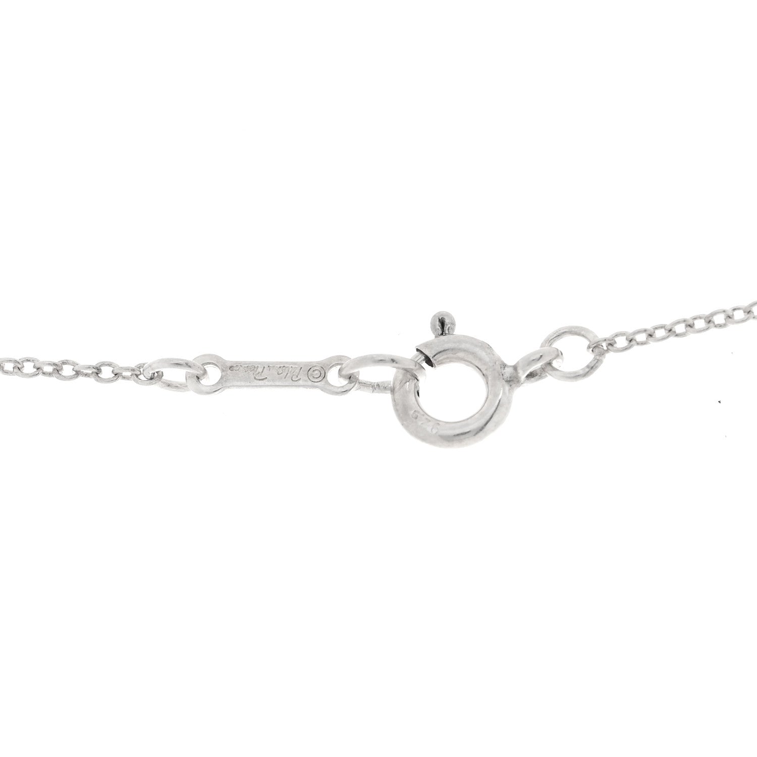 Tiffany Sterling Silver Paloma Picasso Modern Hearts Pendant Necklace 4 of 4