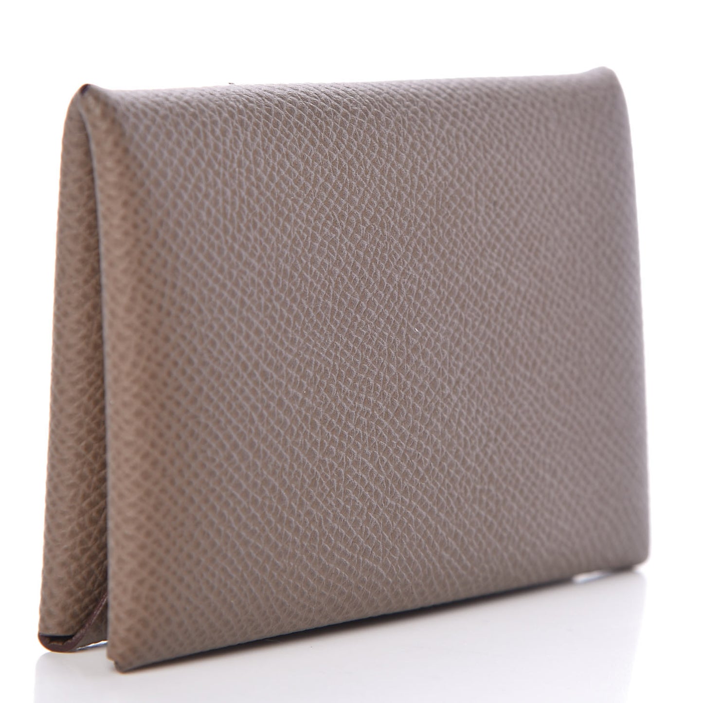 Epsom Calvi Card Case Etoupe