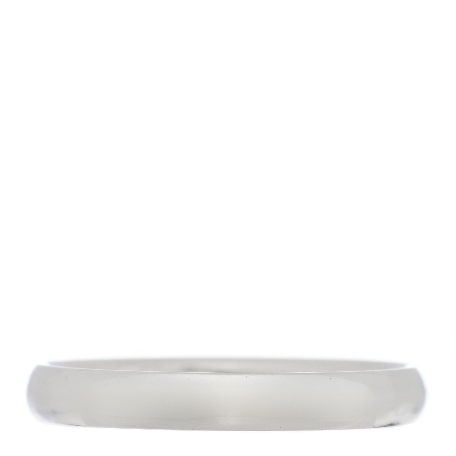 Van Cleef & Arpels Platinum Tendrement Signature Wedding Band Ring 59 8.75 3 of 5