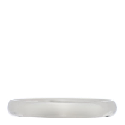 Van Cleef & Arpels Platinum Tendrement Signature Wedding Band Ring 59 8.75 3 of 5