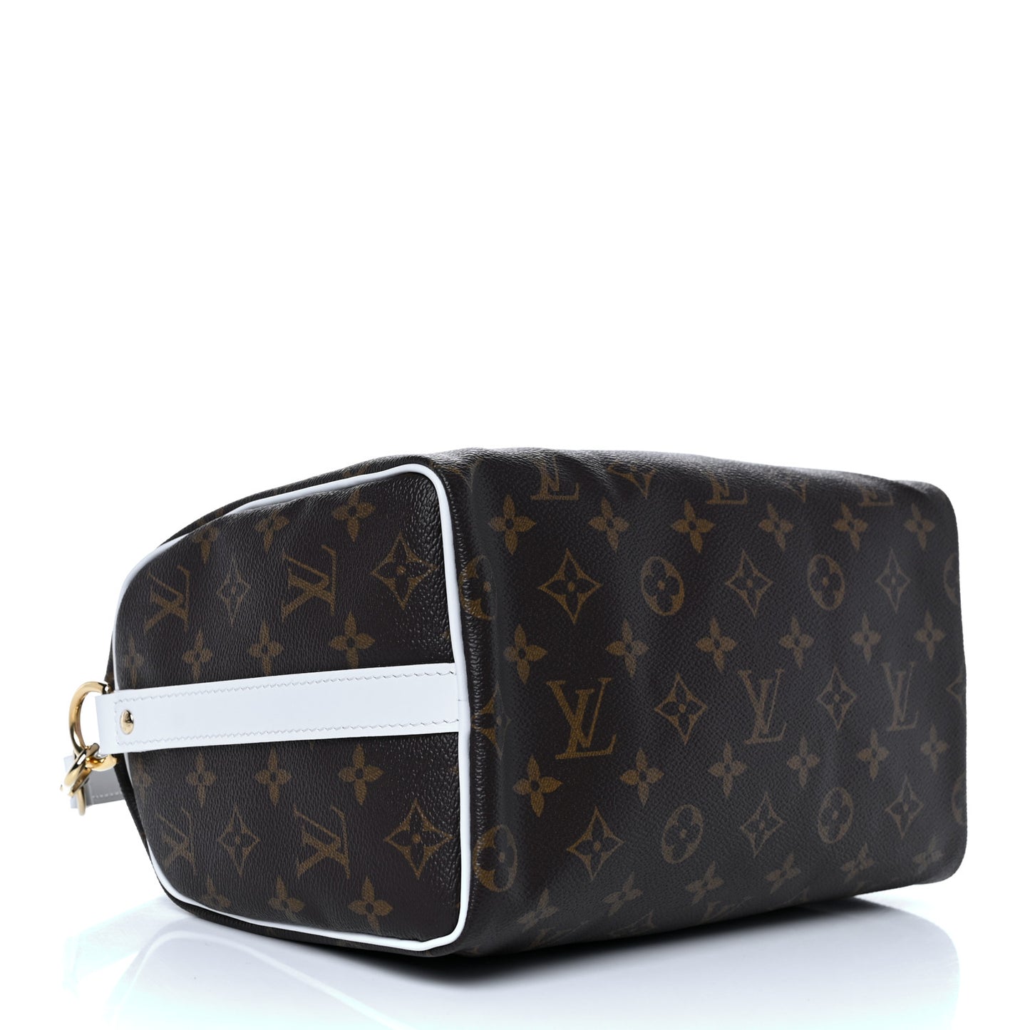 Monogram LV Match Speedy Bandouliere 25 White