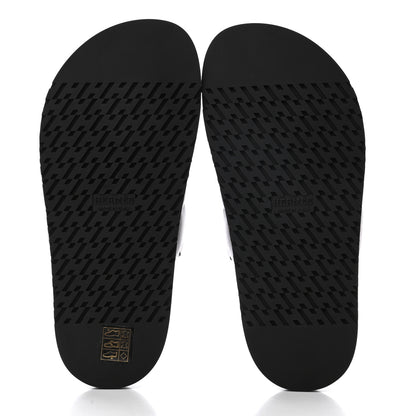 Hermes Nappa Extra Sandals 36.5 Gris Argent 5 of 8
