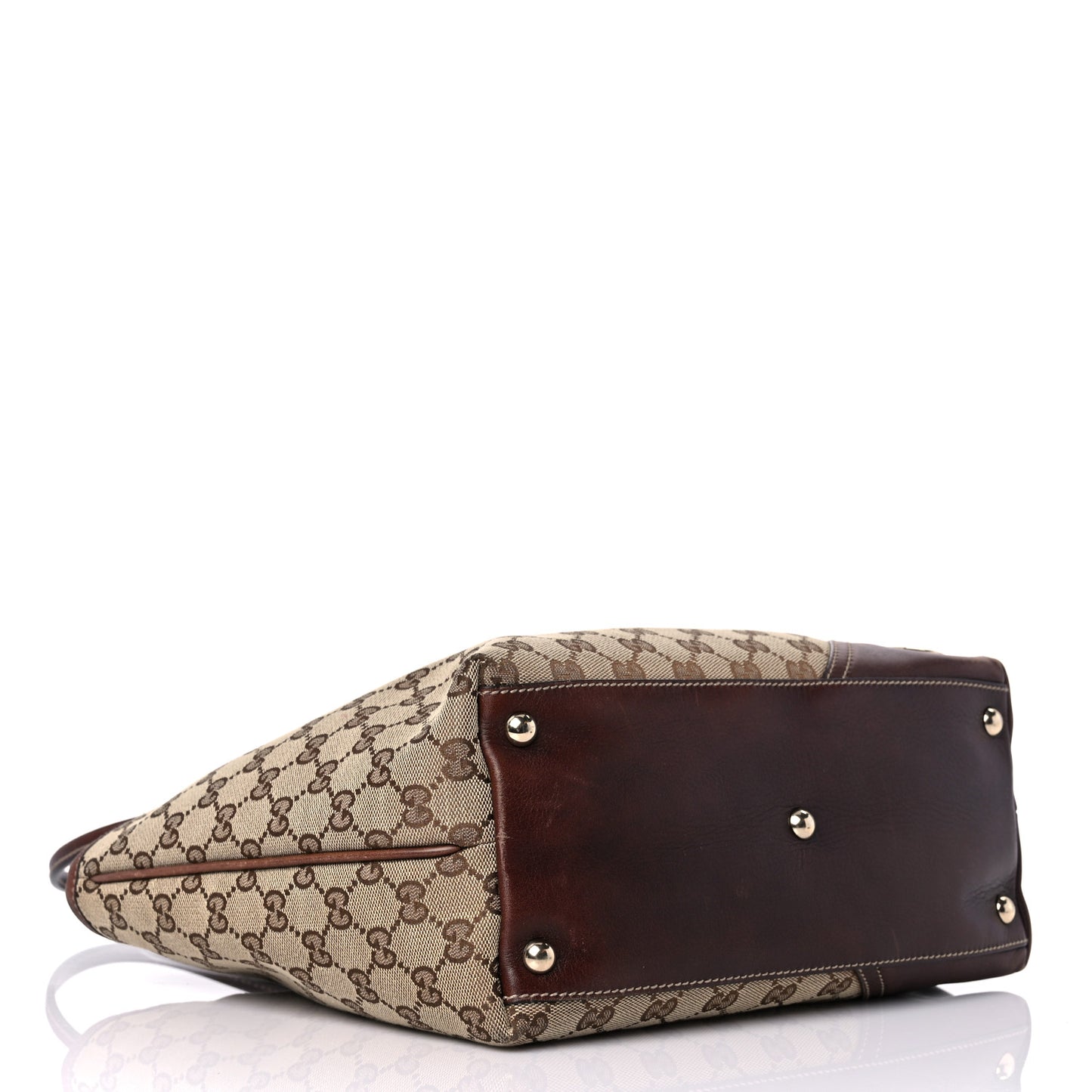 Monogram Medium New Britt Tote Brown