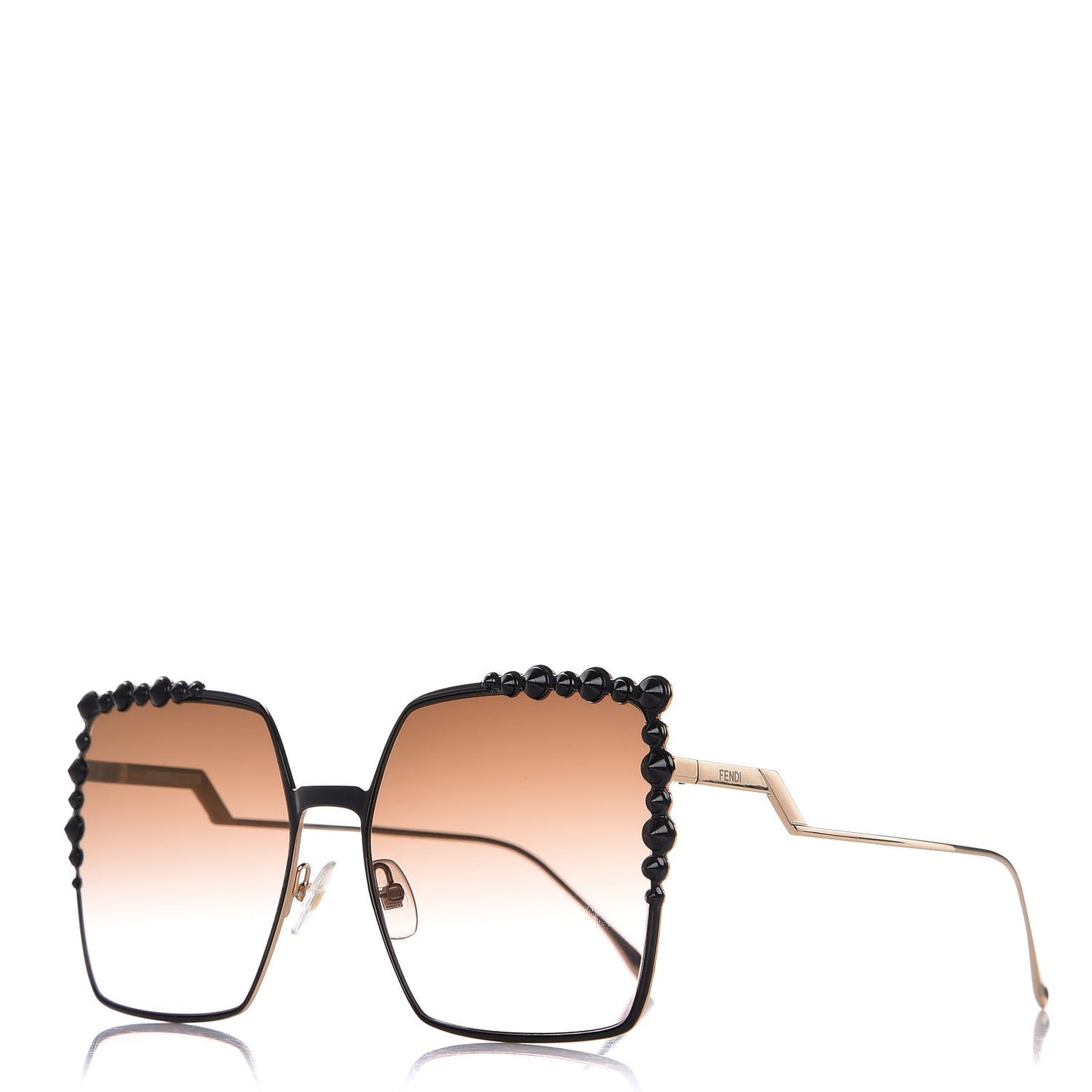 Square Dots Sunglasses FF 0259/S Black