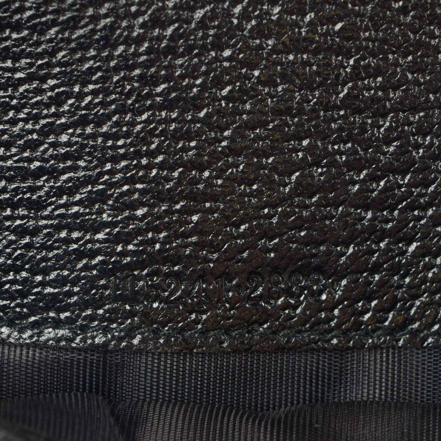 Monogram Standard Agenda Black