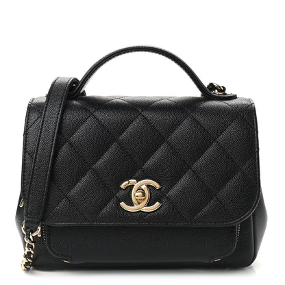 Chanel Caviar Quilted Small Business Affinity Flap Black 1 of 12