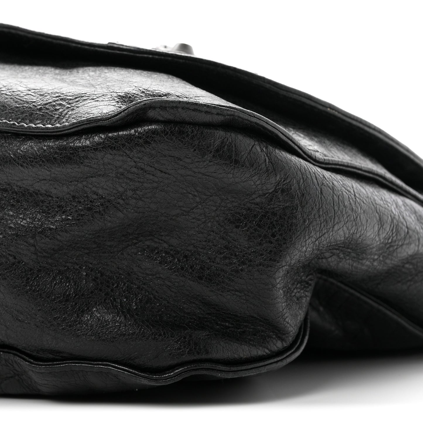 Agneau Classic Hardware Neo Folk Messenger Black